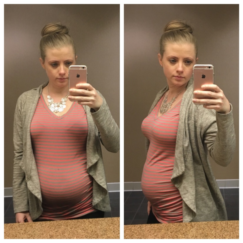 20 weeks pregnant.